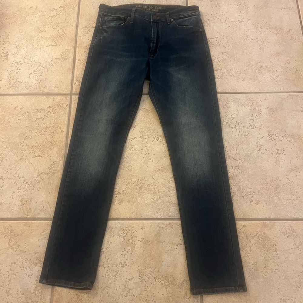 AE 360 Extreme Flex Slim Taper Jeans 33x32 American Eagle Outfitter